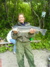 Lill Tone med sj��rret p� 3,5 kg tatt p� Kv�l 25.07.2006
